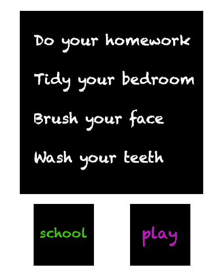 blackboard squares