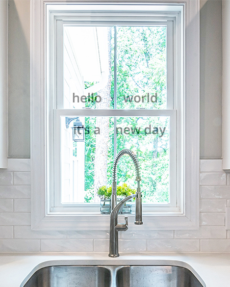 text film in kitchen