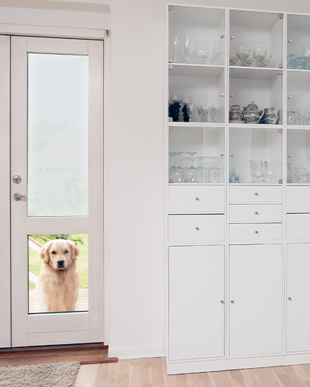 Plain Frost Kitchen Door